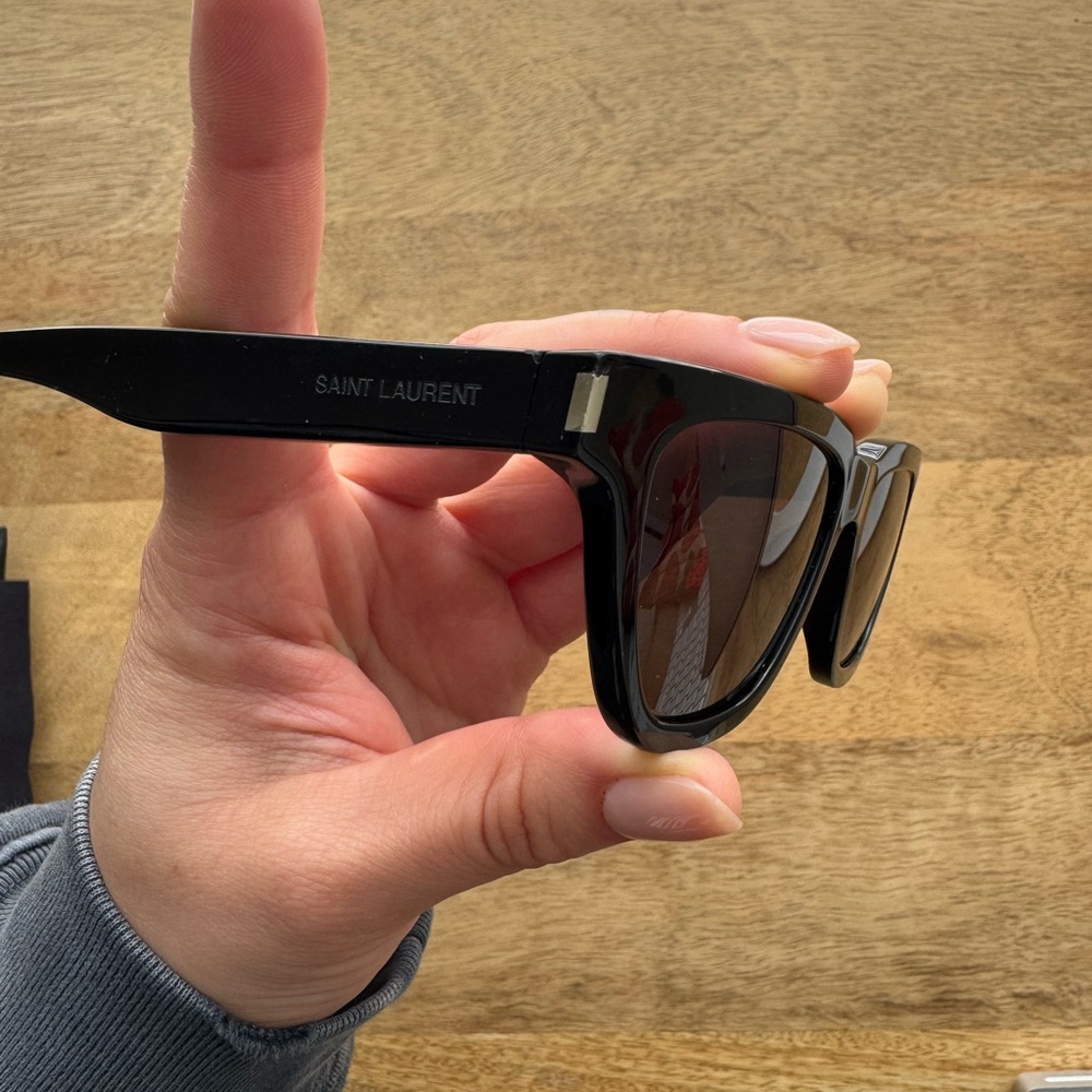Saint Laurent SL 462 Sulpice Black Sunglasses - Picture 5 of 12